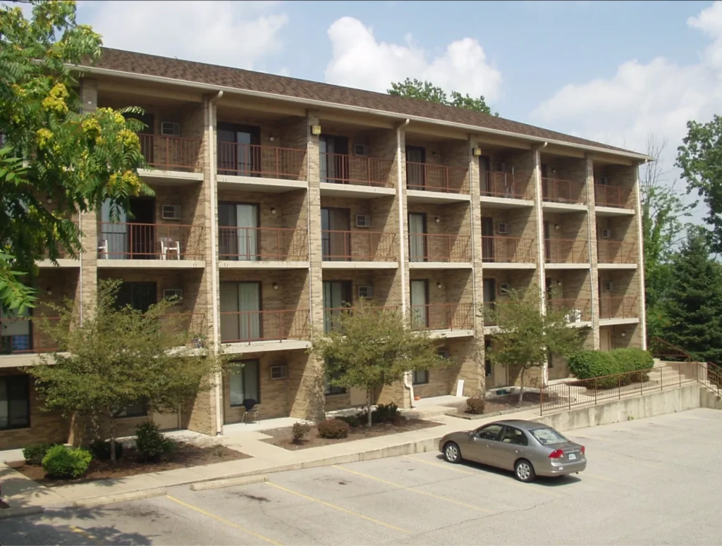 Crestview Apartments in West Lafayette.