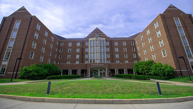 Residence hall at Purdue University.