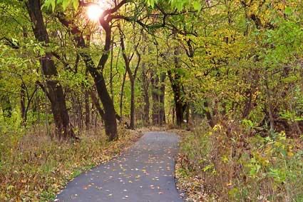 Wabash Heritage Trail near Purdue.