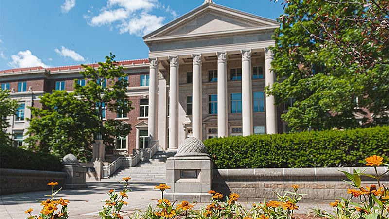 Hovde Hall on Purdue’s campus.