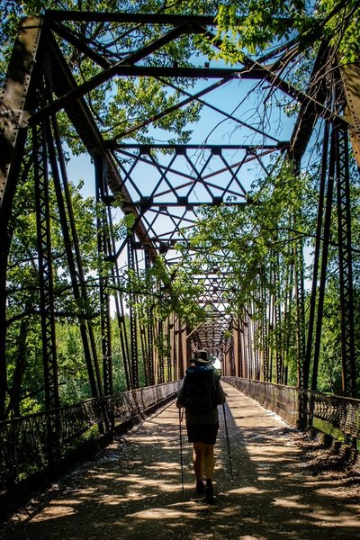 Heritage trail in West Lafayette near Purdue’s campus.