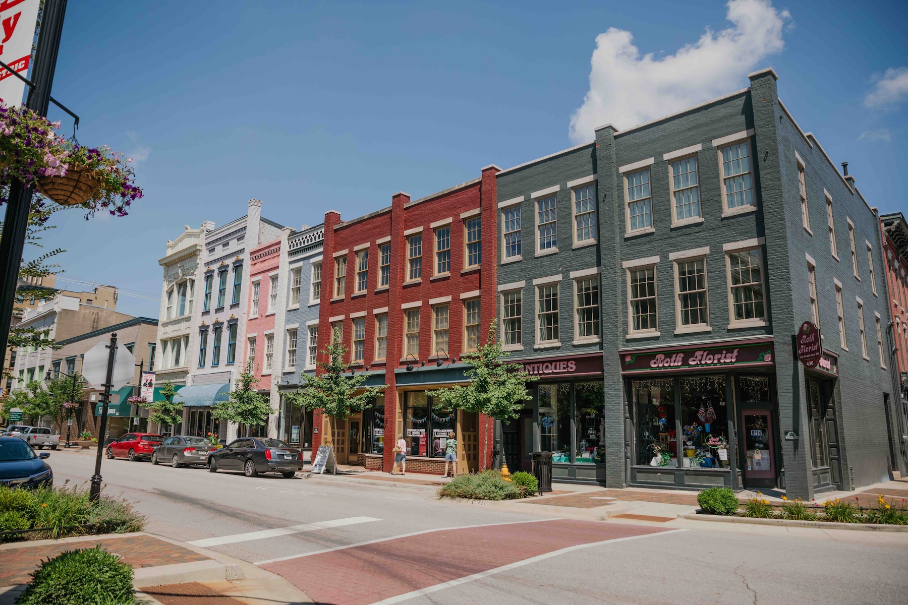 View of downtown Lafayette.