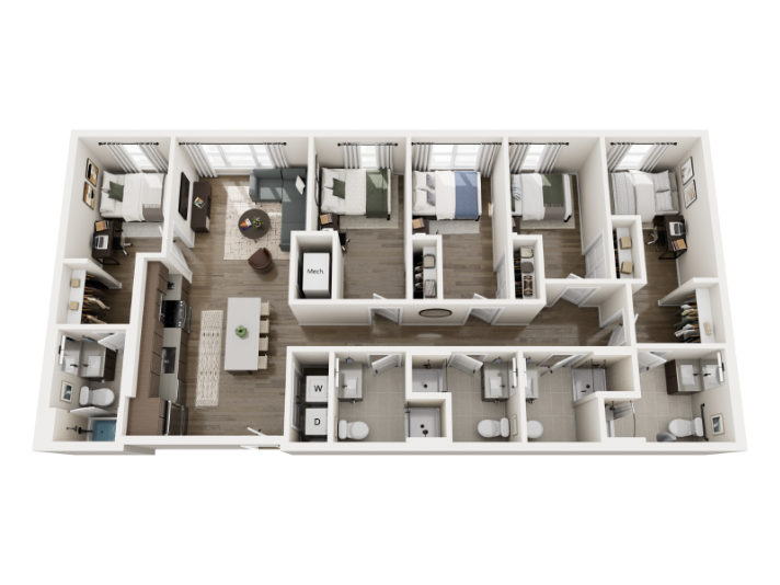 3D rendering of The Emma